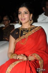 Samantha at Son Of Sathyamurthy Movie Audio Launch